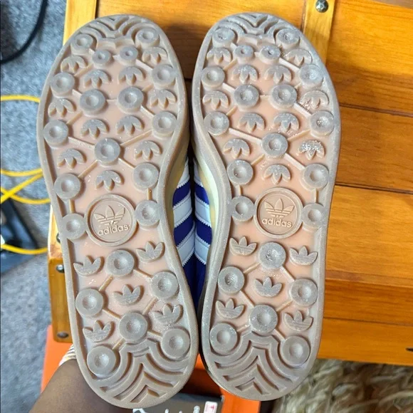 Adidas Gazelle Bold Purple and White Sneakers - Picture 9 of 10